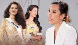 Siêu mẫu Hà Anh ‘bắt bẻ’ Hương Ly vốn ngoại ngữ: 'Đừng mang nem rán đi chọi với bánh gato'?