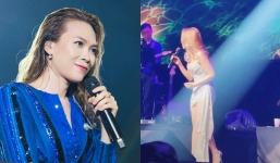  Mỹ Tâm khiến công chúng Mỹ 'sởn da gà' vì một hành động khi đang hát