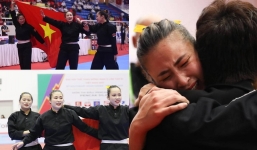 Vừa giành được HCV SEA Games 31, nữ VĐV ‘trốn chồng đi thi đấu’ liền bật khóc nức nở