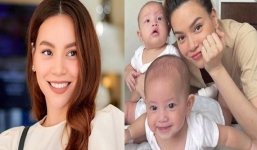 Lâu lắm mới thấy Hồ Ngọc Hà chăm sóc Lisa – Leon, nhiệt tình làm ngựa cho 'chị hai' Lisa cưỡi