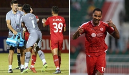Đội nhà giành chiến thắng, 2 cầu thủ Campuchia vẫn lao vào 'ẩu đả' tại AFC Cup