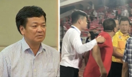 Vụ trọng tài bị CĐV Hải Phòng 'phun mưa', BTC sân Lạch Tray chính thức lên tiếng