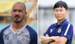 HLV Chun Jae-ho vắng mặt ở trận gặp SLNA, tân binh CLB Hà Nội nói điều thật lòng 