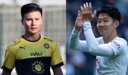Quang Hải 'bất ngờ' được xếp chung mâm với Son Heung Min