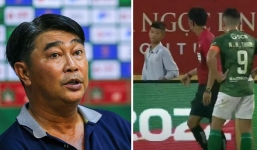 HLV của TP.HCM tức giận với đội nhặt bóng ở trận thua Nam Định