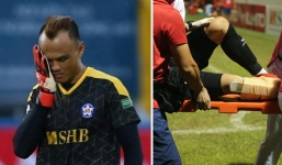 Thủ môn Đà Nẵng chấn thương cực nặng, chưa hẹn ngày trở lại