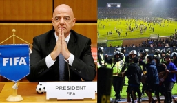 Chủ tịch FIFA chính thức lên tiếng về thảm kịch sân cỏ ở Indonesia