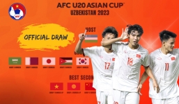 U20 Việt Nam rơi vào bảng đấu khó tại VCK U20 châu Á 2023