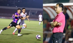 Trắng tay trước Hải Phòng, HLV Phùng Thanh Phương nói điều bất ngờ về cơ hội trụ hạng