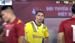 Cầu thủ Dortmund ngỡ ngàng khi trận gặp Việt Nam chỉ có 1 phút bù giờ