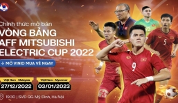 Giá vé các trận đấu sân nhà của ĐT Việt Nam tại AFF Cup 2022