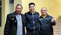 CĐV Nam Định đem hơi ấm Thiên Trường đến với Đức Huy