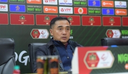 HLV Nguyễn Đức Thắng chỉ ra nguyên nhân khiến Bình Định đại bại trước CAHN