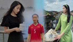 Cận cảnh thân hình nóng bỏng cùng nhan sắc đời thường của thủ quân U20 nữ Việt Nam