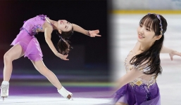 Chiêm ngưỡng vẻ đẹp làm say đắm lòng người của 'Thánh nữ trượt băng' Nhật Bản