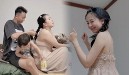 Video: Cầu thủ tuyển Việt Nam trổ tài tết tóc cho vợ và cái kết không ngờ tới