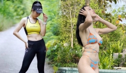 Cận cảnh nhan sắc Á hậu Thái Lan đẹp như 'tiên nữ' tại giải Bikini Run Chanthaburi 2023