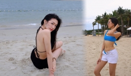 Bạn gái hậu vệ tuyển Việt Nam xinh như thiên thần, khoe dáng gợi cảm khiến dân tình bỏng mắt