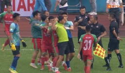 CLB Bình Phước có hành vi phản cảm ở giải hạng Nhất Quốc gia 2023