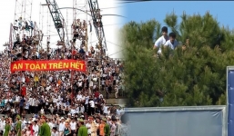 Hài hước: CĐV giải Tây Ban Nha trèo lên ngọn cây xem bóng đá như V-League