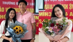 Đoàn Văn Hậu xuất hiện trong ngày đặc biệt của Doãn Hải My, nhắn nhủ lời yêu thương