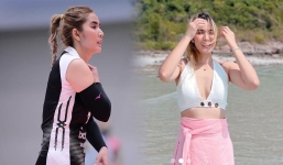 Cận cảnh nhan sắc nổi bật cùng thân hình quyến rũ của đội trưởng tuyển bóng chuyền Thái Lan