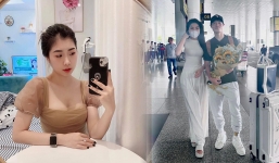 Trở về hội quân cùng ĐT Việt Nam, Văn Toàn được em gái xinh đẹp ra tận sân bay đón