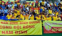 Vòng 13 V-League: CLB Nam Định có hành động tri ân người hâm mộ