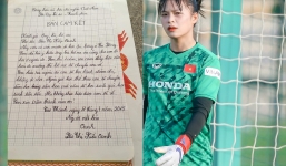 World Cup 2023: Thủ môn ĐT nữ Việt Nam viết 'bản cam kết' xin bố mẹ đi học đá bóng