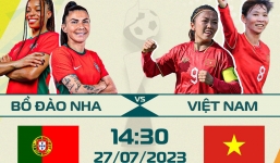 Xem trực tiếp tuyển nữ Việt Nam đấu tuyển nữ Bồ Đào Nha tại World Cup 2023 ở đâu, kênh nào?