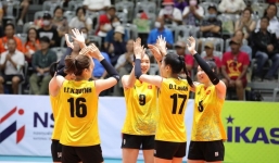 Tuyển bóng chuyền nữ Việt Nam có chiến thắng thứ 3 liên tiếp ở giải châu Á