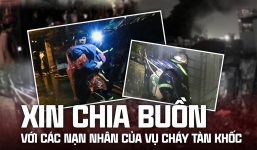Đội bóng Việt Nam gửi lời chia buồn tới gia đình nạn nhân vụ cháy chung cư mini tại Hà Nội