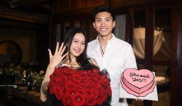 Doãn Hải My được Văn Hậu cầu hôn, fan tò mò thông tin đám cưới, sao Việt nô nức chúc mừng