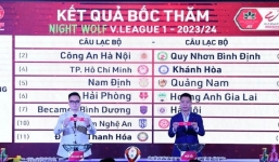 VPF bốc thăm, xếp lịch thi đấu Giải bóng đá Chuyên nghiệp Quốc gia 2023/2024