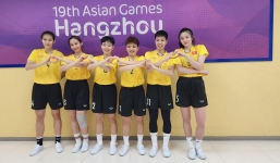 ASIAD 19: Tuyển cầu mây nữ Việt Nam giành HCV sau chiến thắng kịch tính trước Indonesia