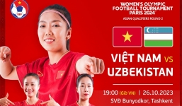 Xem trực tiếp trận đấu giữa ĐT nữ Việt Nam vs ĐT nữ Uzbekistan ở đâu, kênh nào?