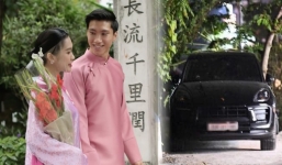 Đoàn Văn Hậu đi Porsche 5 tỷ về quê, sẵn sàng đón cô dâu Doãn Hải My về Thái Bình