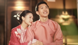 Đoàn Văn Hậu tung loạt ảnh cưới ngọt ngào với Doãn Hải My, CDM đồng loạt chúc mừng