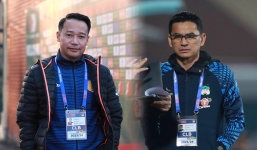 Nam Định thắng đậm HAGL: HLV Vũ Hồng Việt thận trọng, HLV Kiatisak nói về tương lai