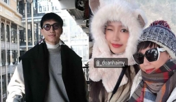 Đoàn Văn Hậu check in Sa Pa cùng gia đình vợ, nhan sắc Doãn Hải My và mẹ đẻ gây chú ý