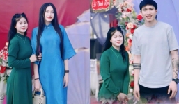 Doãn Hải My diện áo dài, xách túi gần trăm triệu đi ăn cưới, vóc dáng gây chú ý