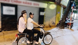 Á hậu Huyền My lộ ảnh đi 'chơi đêm' với sao U23 Việt Nam