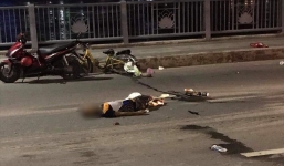 TP.HCM: Đôi nam nữ lái xe phân khối lớn tông cụ ông nhặt ve chai tử vong