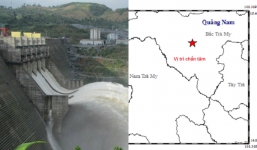 Động đất kèm tiếng nổ lớn gây rung chấn mạnh ở Quảng Nam