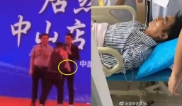 'Ông trùm showbiz Hong Kong' Nhậm Đạt Hoa bất ngờ bị đâm ở sự kiện