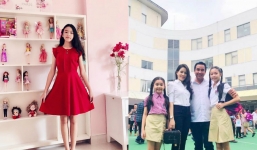 Lộ diện con gái của MC Quyền Linh: 14 tuổi cao 1m70, xinh như hoa hậu