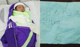 Bé trai 1 tháng tuổi bị bỏ rơi kèm mảnh giấy: 'Con anh đó anh Hưng'
