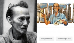 Cố họa sĩ Bùi Xuân Phái được Google đặc biệt vinh danh