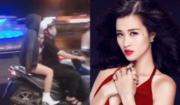 Đông Nhi bị soi điểm thiếu cẩn trọng khi mượn xe máy của fan đi diễn