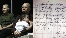 Bé trai bị bỏ rơi tại chùa kèm lời nhắn ‘tôi không vấn vương gì hết’